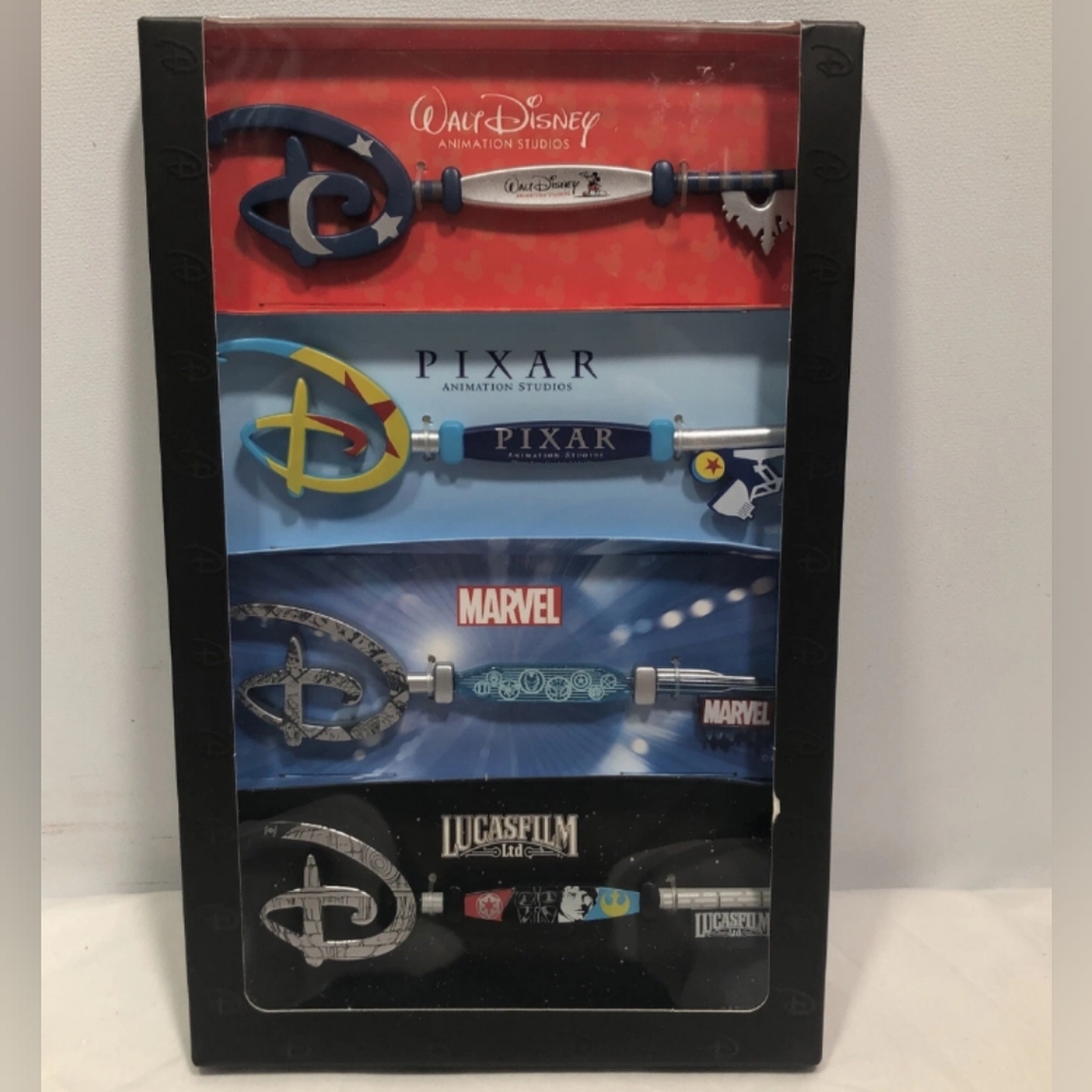 Disney Key Starter Collection NIB LE RARE HTF GET ALL 4 KEYS
